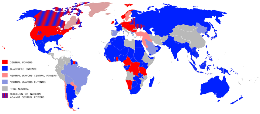 The Great War II Battle Map